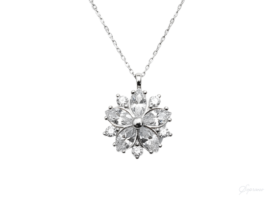 Anastasia Silver Necklace