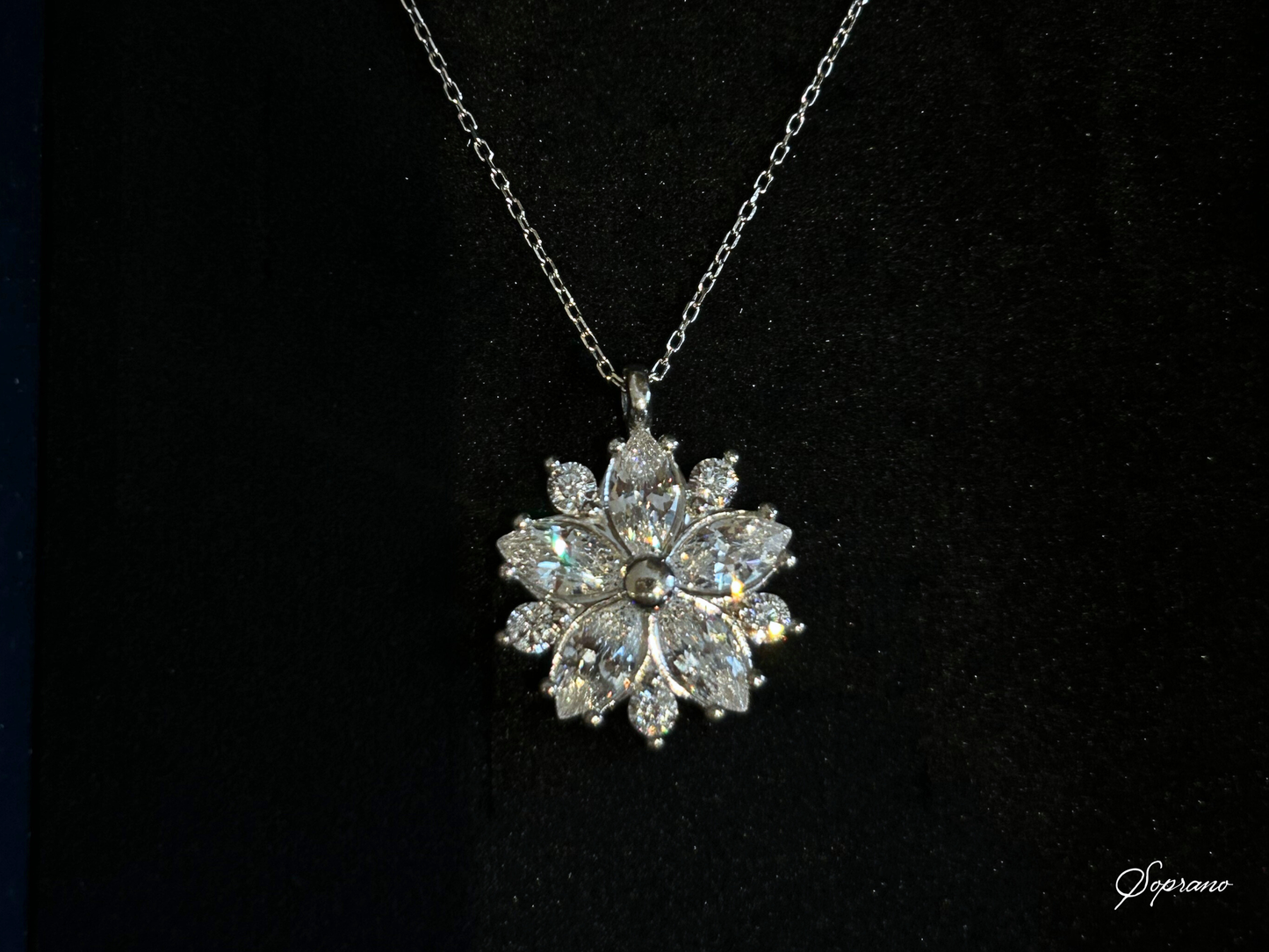 Anastasia Silver Necklace