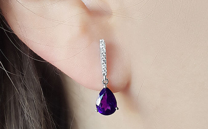 Violet Earrings