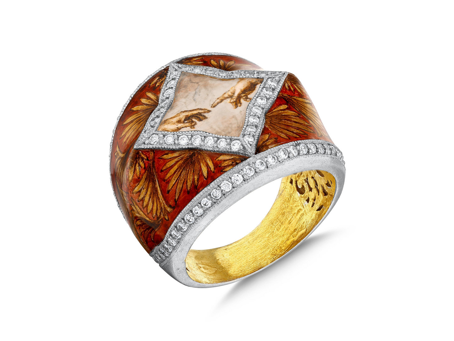 Creation of Adam Artisanal Signet Ring