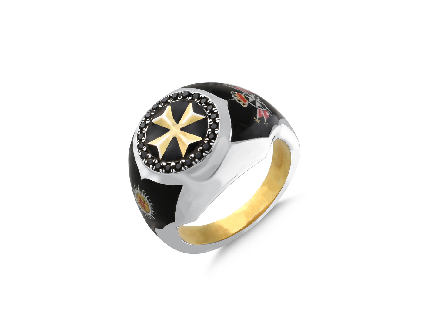 Cross Signet Ring