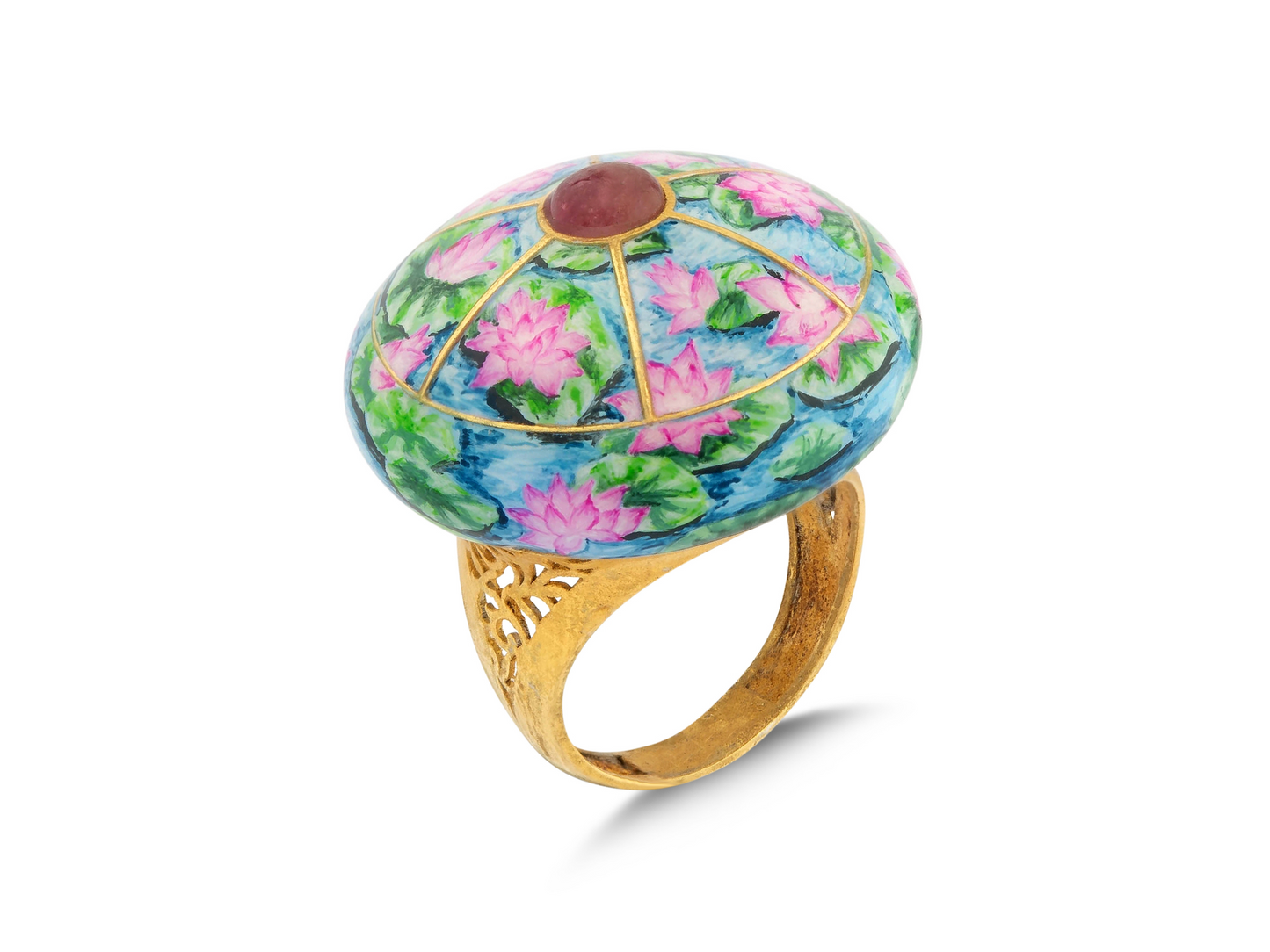 Lotus Artisanal Ring