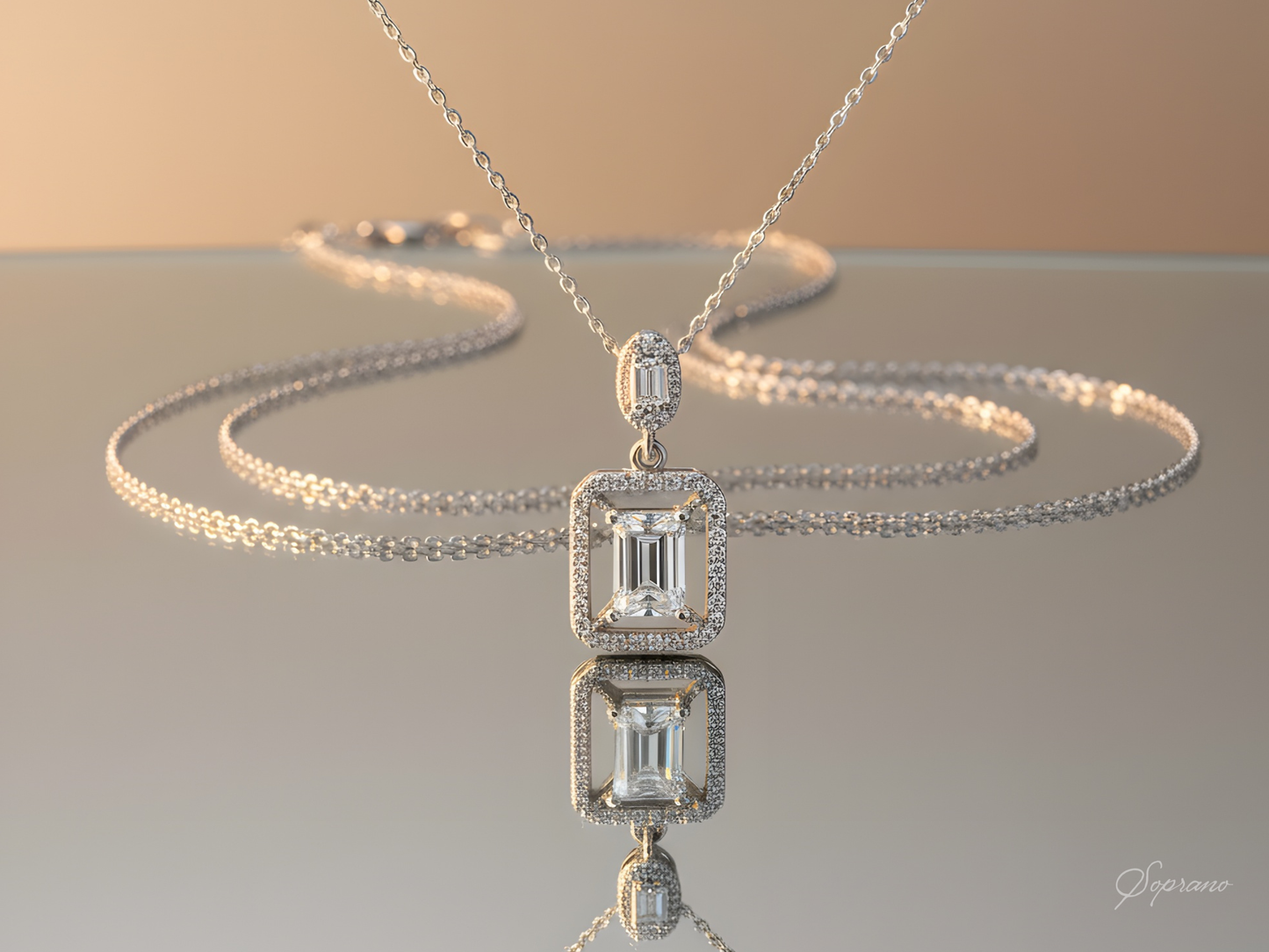 Lucianne Silver Necklace