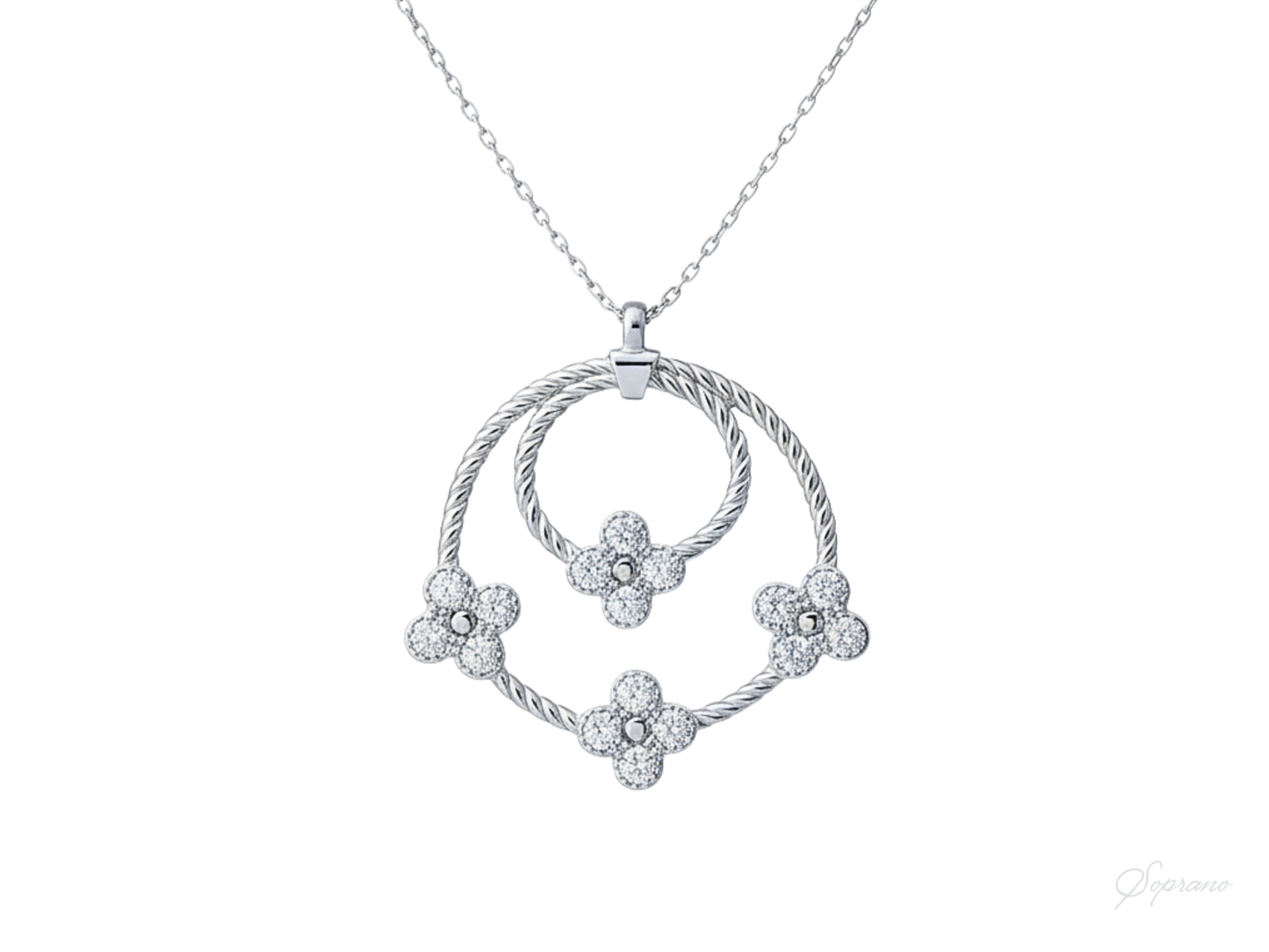 Seraphina Silver Necklace