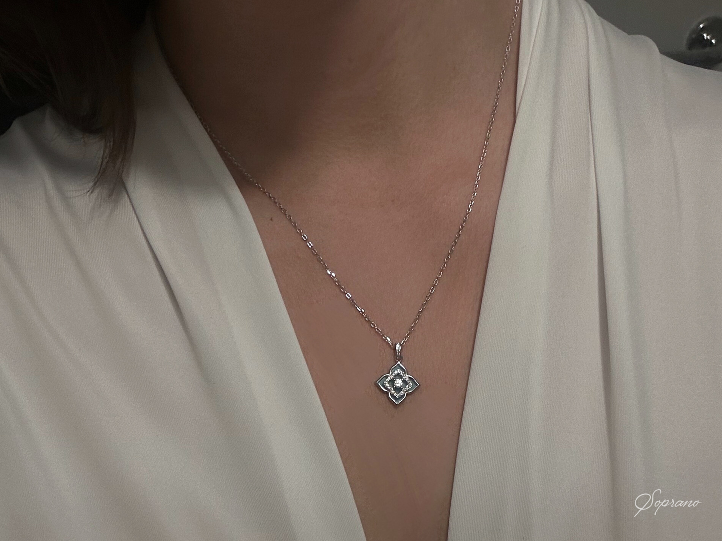 Josephine Silver Necklace