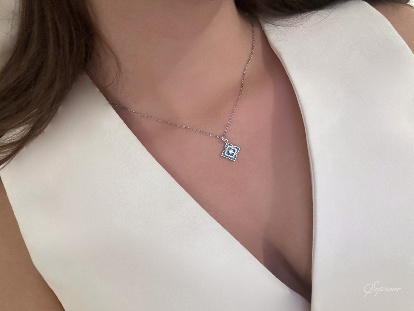 Josephine Silver Necklace